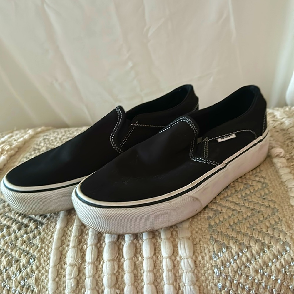 Vans platform slip-on sneakers